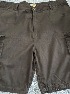 Men's Black Cargo Shorts